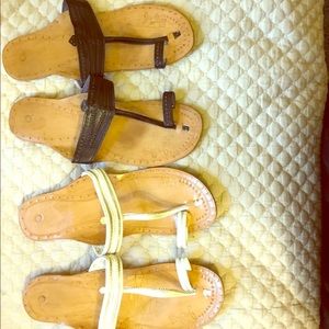 Entirely leather true Indian style